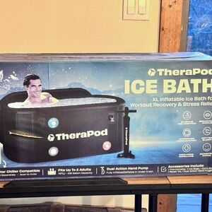 Black Ice Bath for Home Bath